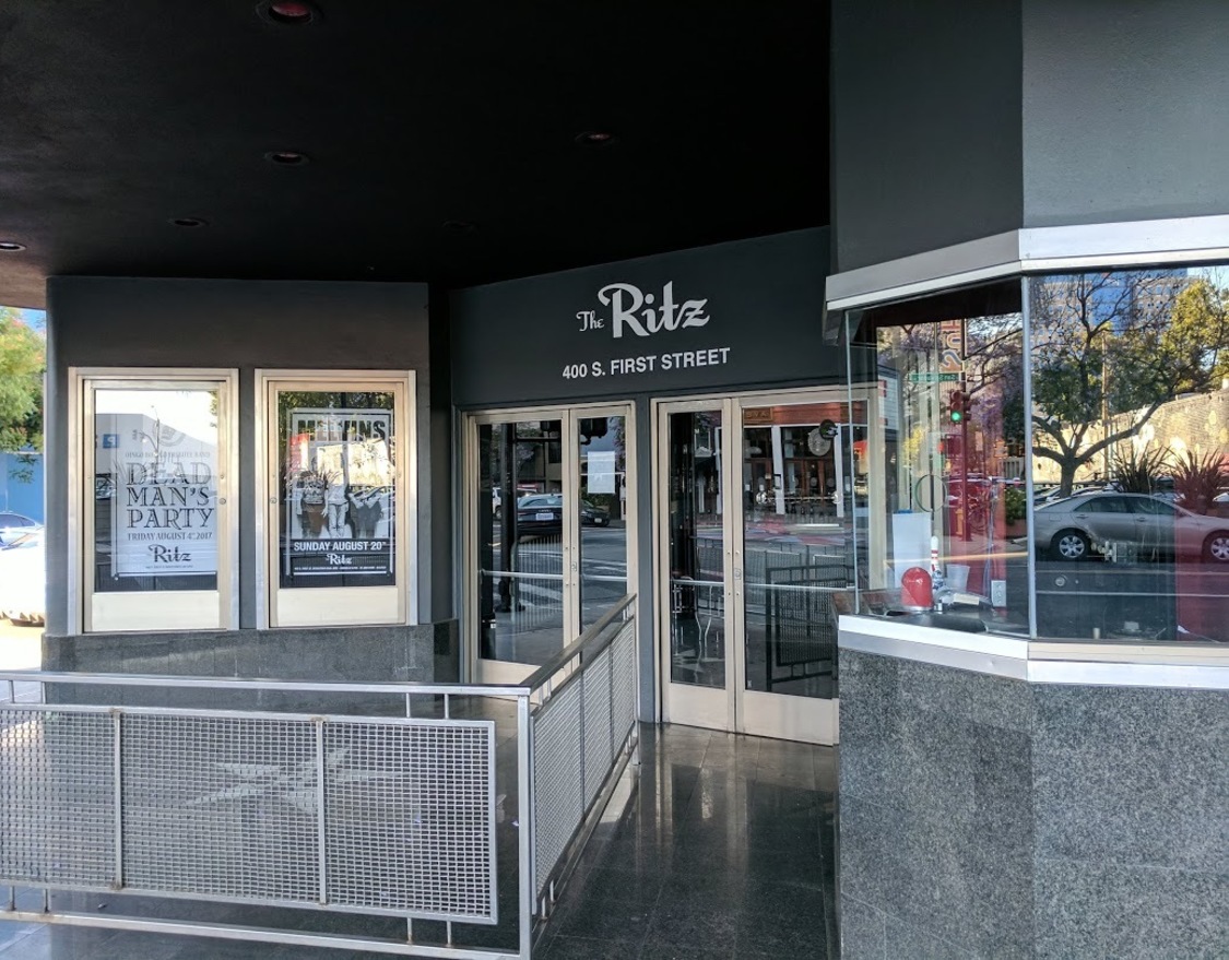 Live Music at The Ritz | San Jose Live Music Venues on GigTown